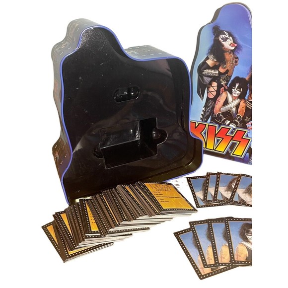 Kiss Trivia Game Cardinal Toys 1000 Questions Tin Box Collectable Kiss Army - Picture 7 of 9